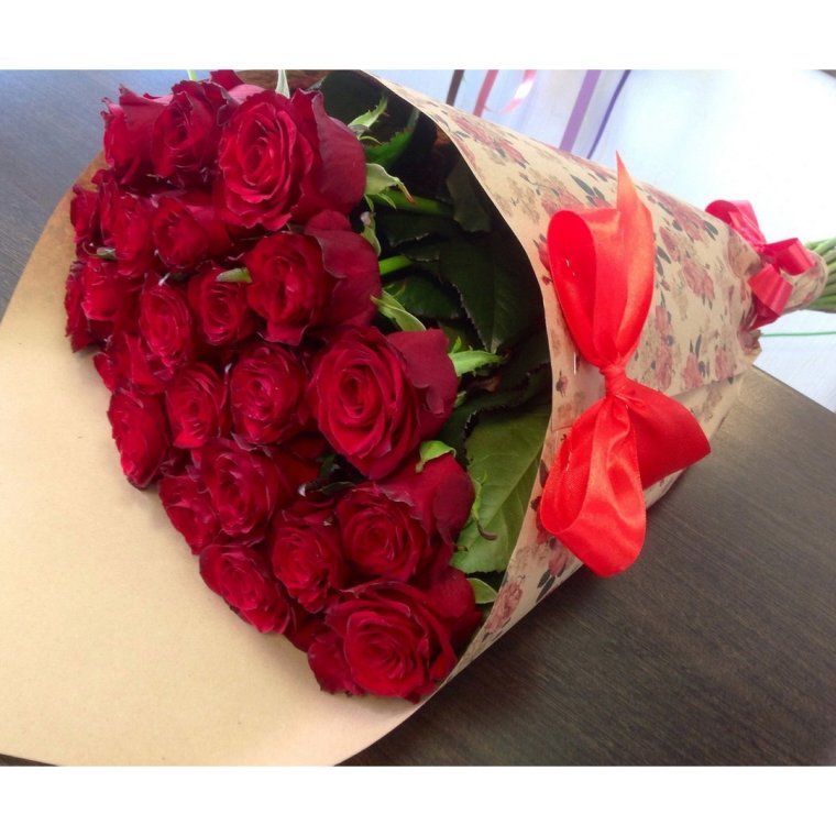 Букет роз домашние