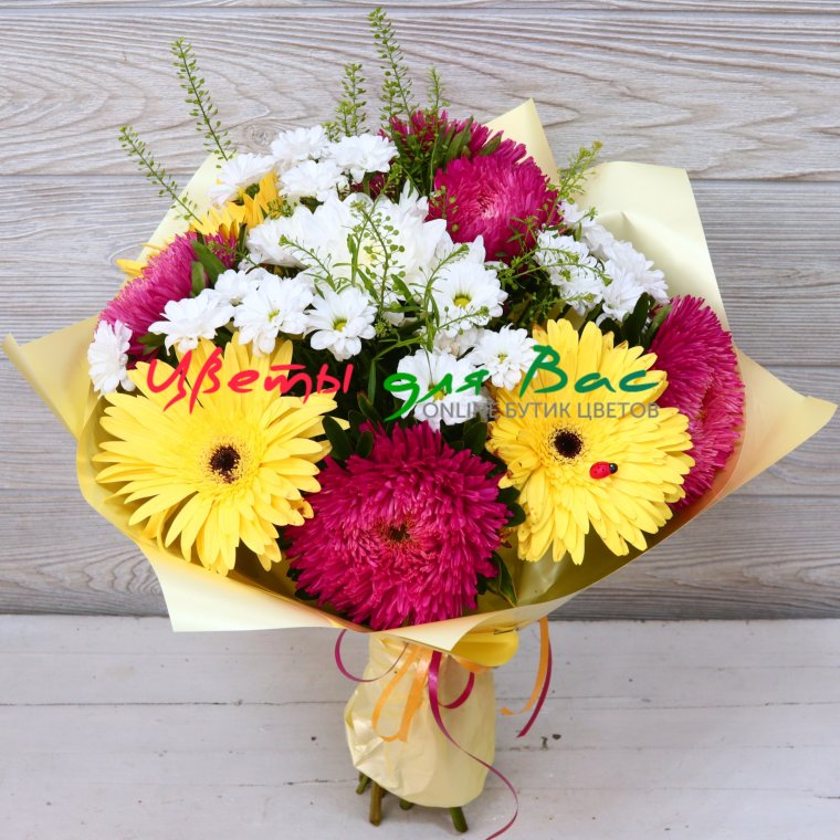 Букет на 1 сентября