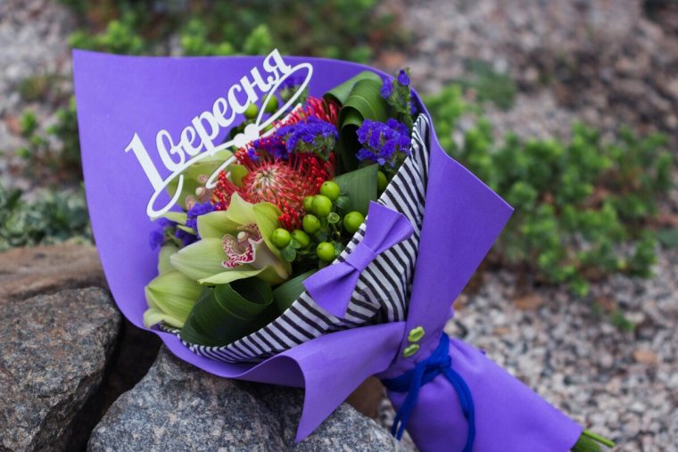 Букет на 1 сентября