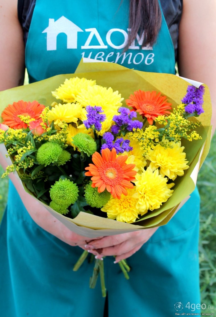 Цветы учителю