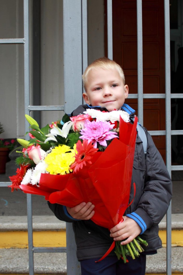 Букет из гербер в крафте