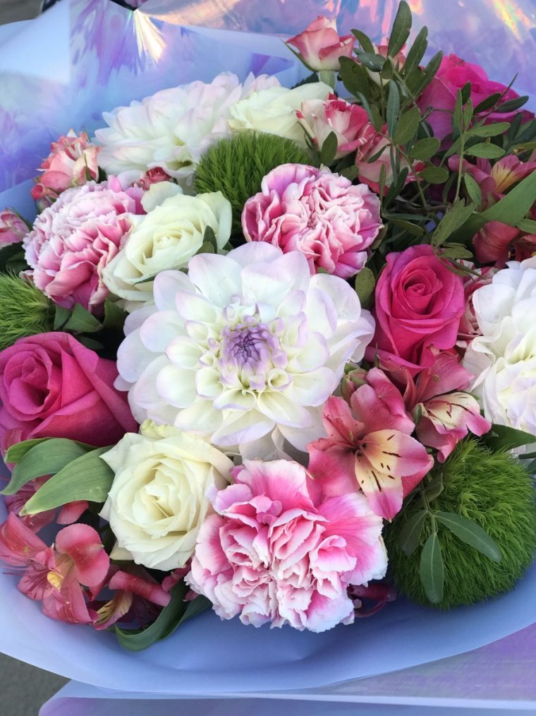 Безумно красивый букет цветов