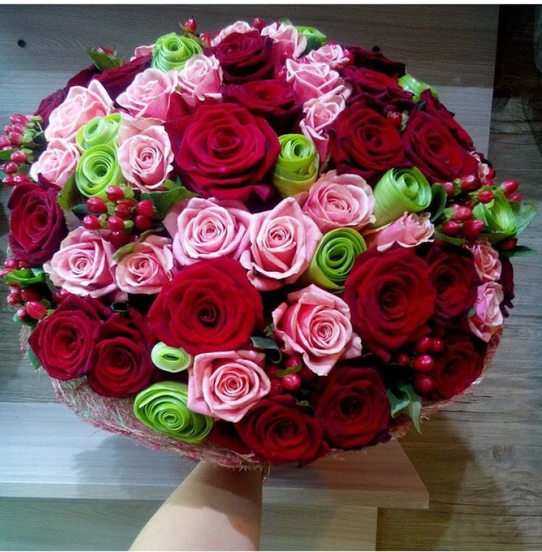 Шикарный букет реальный