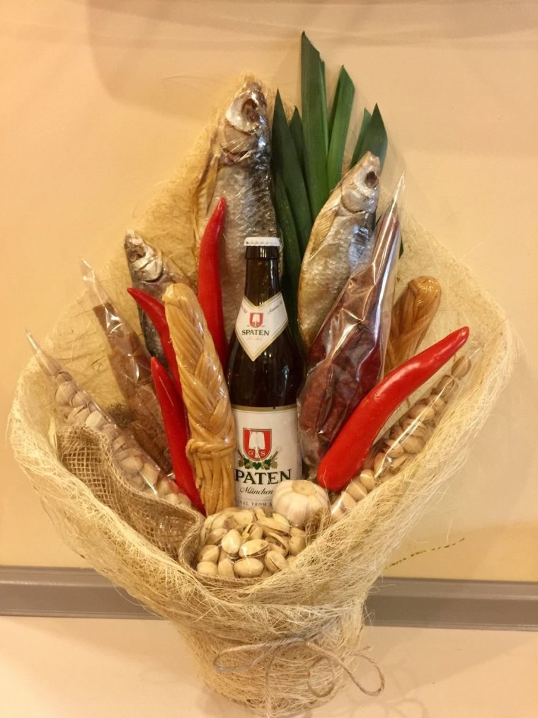 Букет из пива