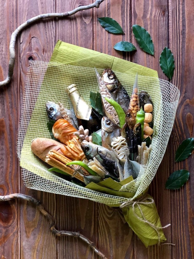 Букет из рыбы