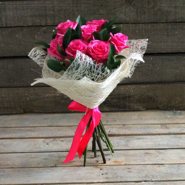 Сизаль для букетов