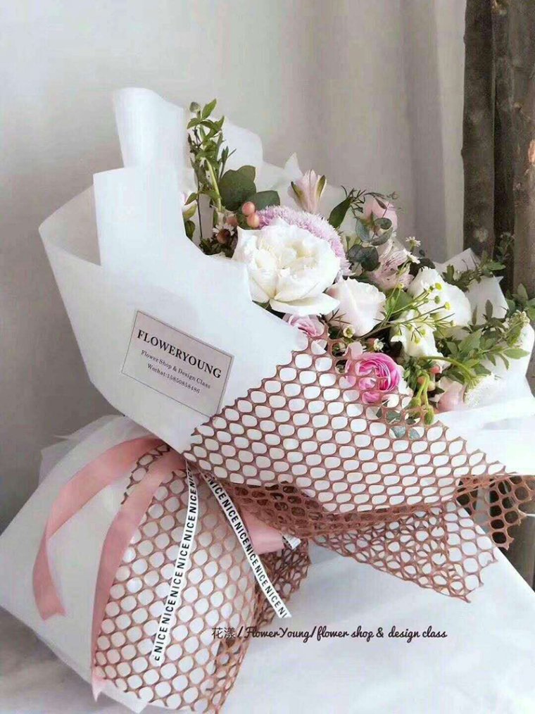 Стильная упаковка для цветов