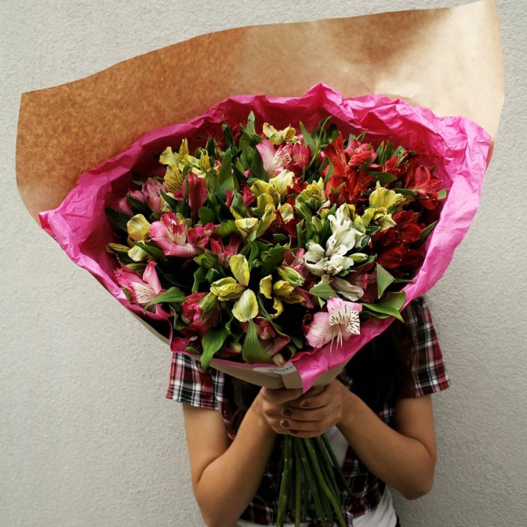 21 Альстромерия букет