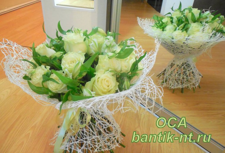 Оформление букета в домашних условиях