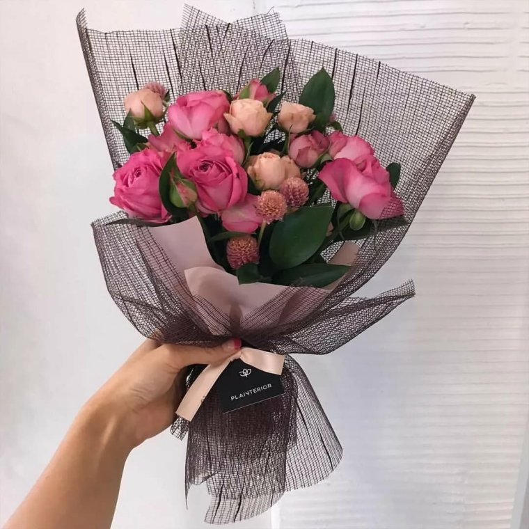 Упаковка букета