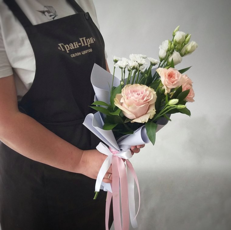 Букет упаковка фломеран