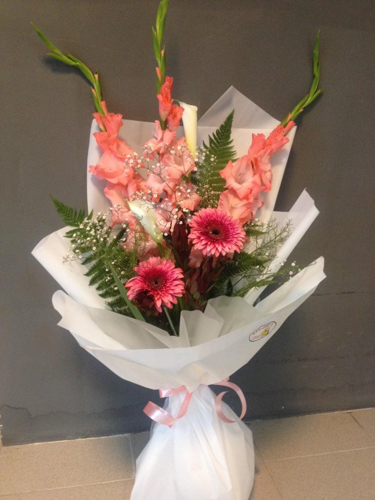 Упаковка букета