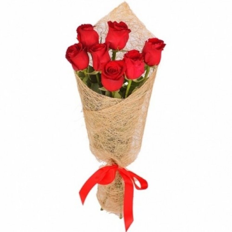 Букет "7 красных роз"