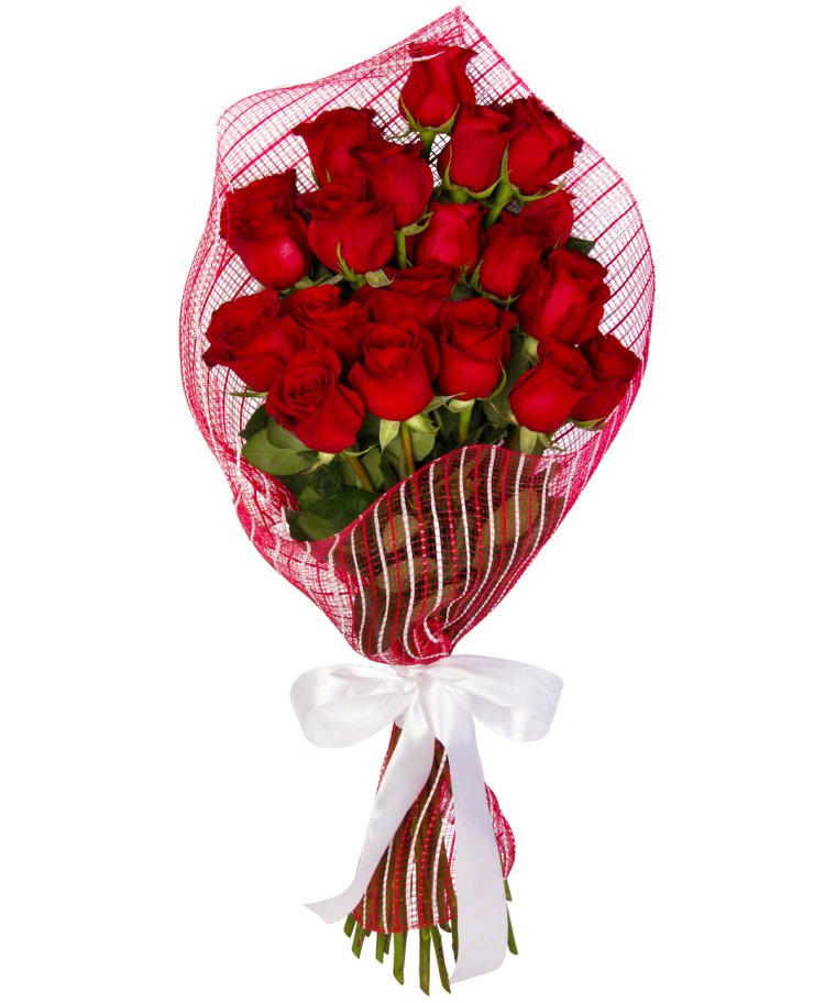 Розы в упаковке