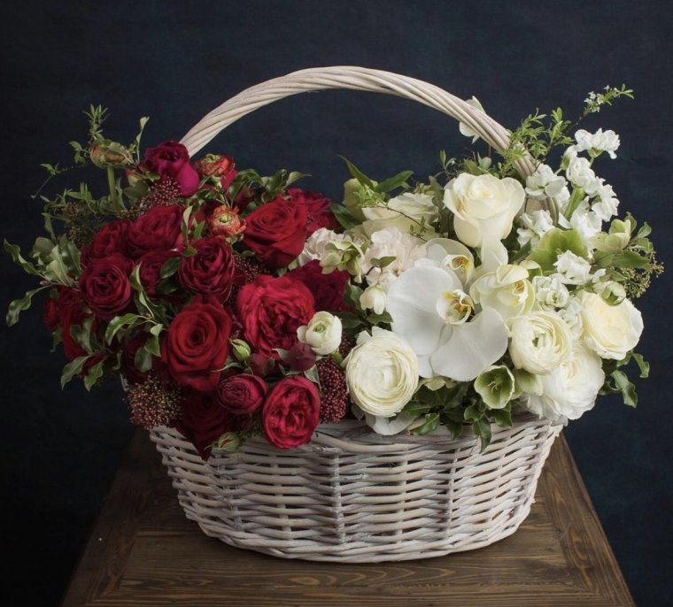 Корзина цветов