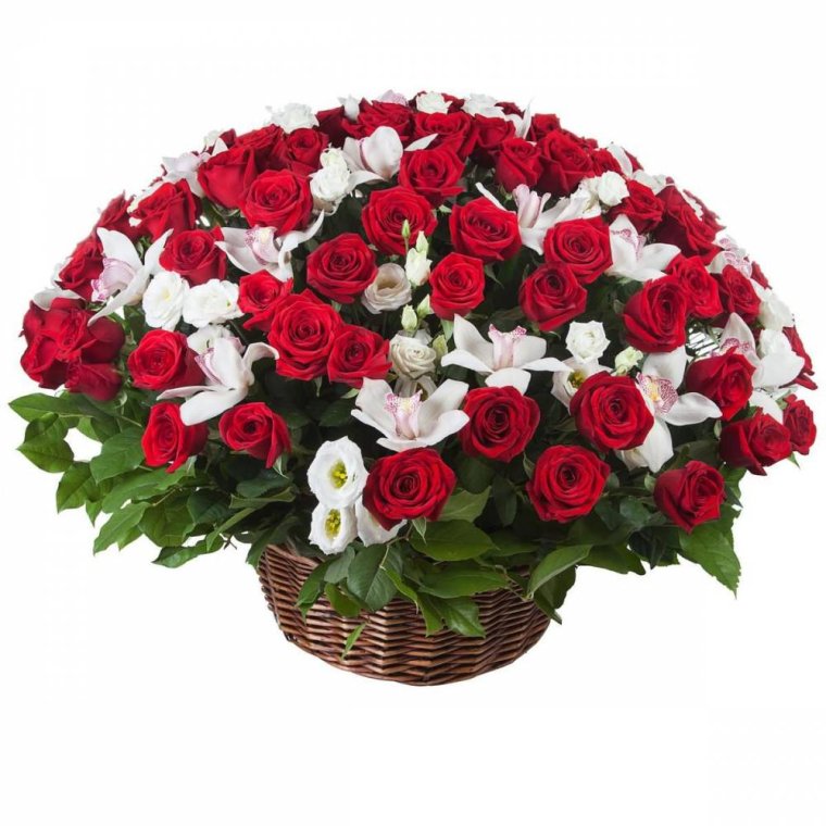 Корзина роз