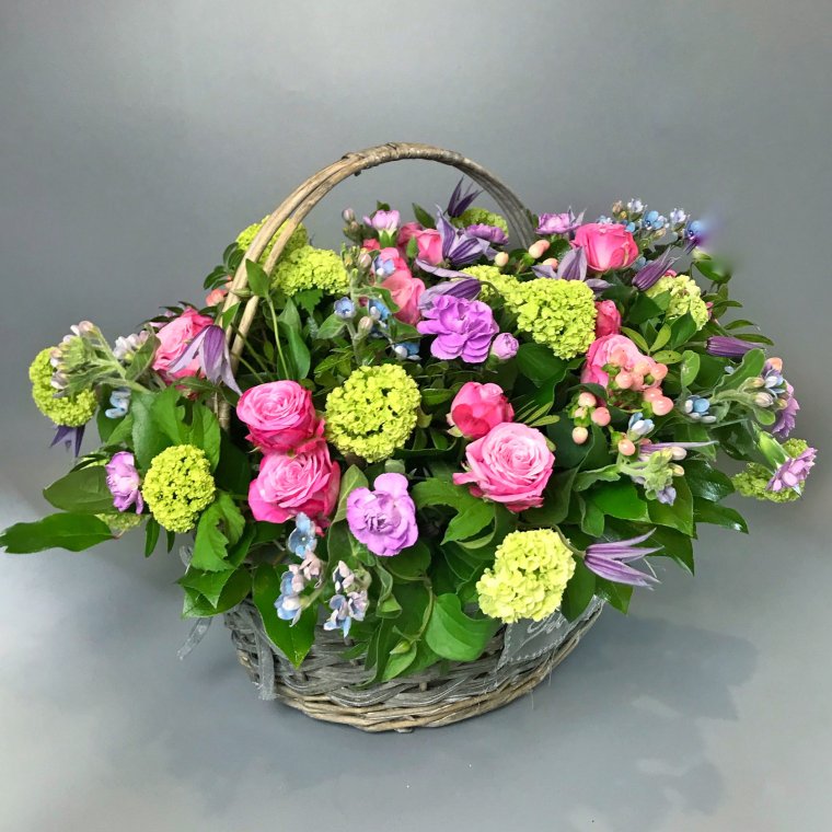 Корзина цветов