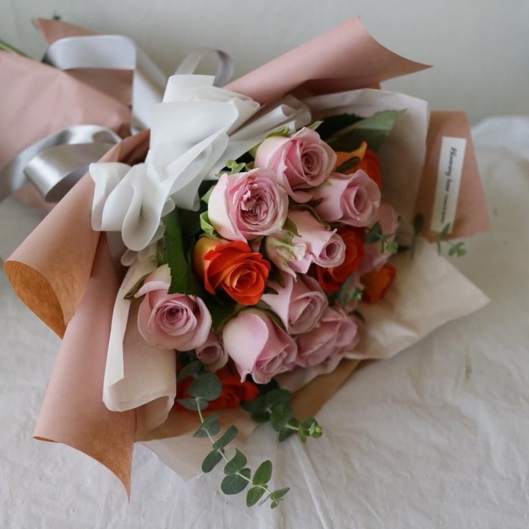 Цветы в бумаге