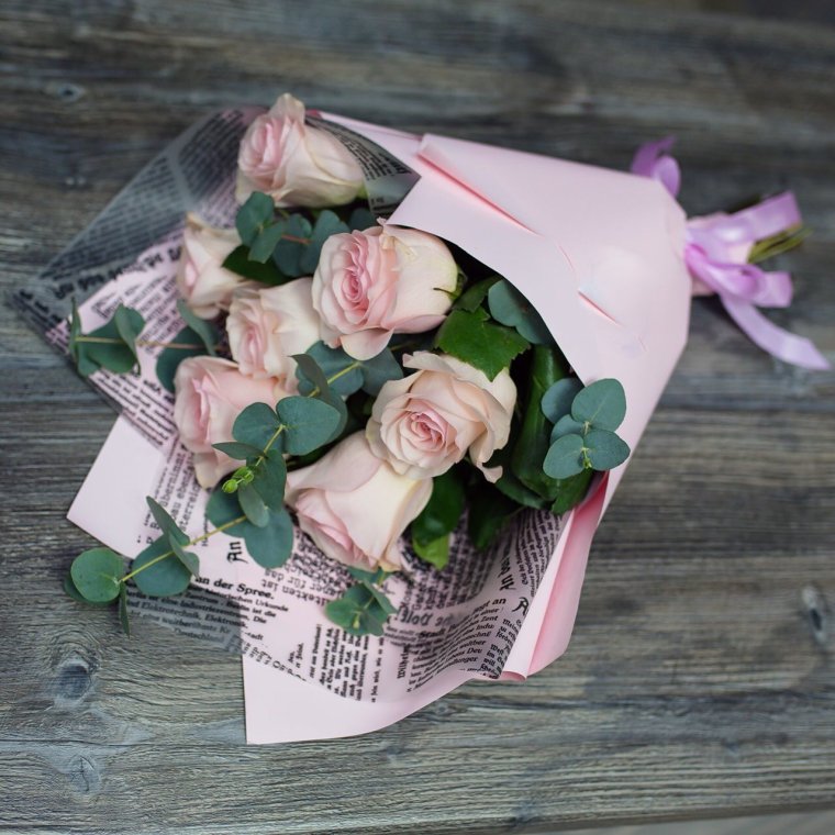 Упаковка букета