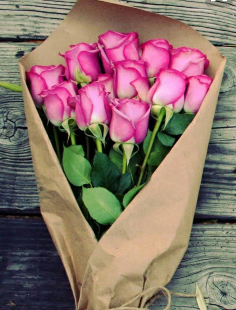 Цветы в бумаге