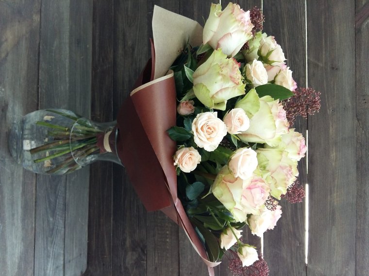 Крафтовский букет