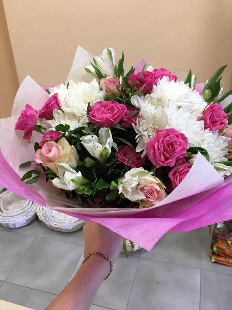 Естественные букеты цветов