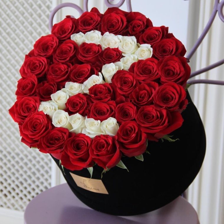 Красивые букеты с буквами