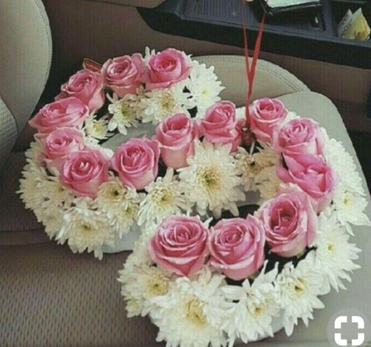 Букеты из роз с буквой s