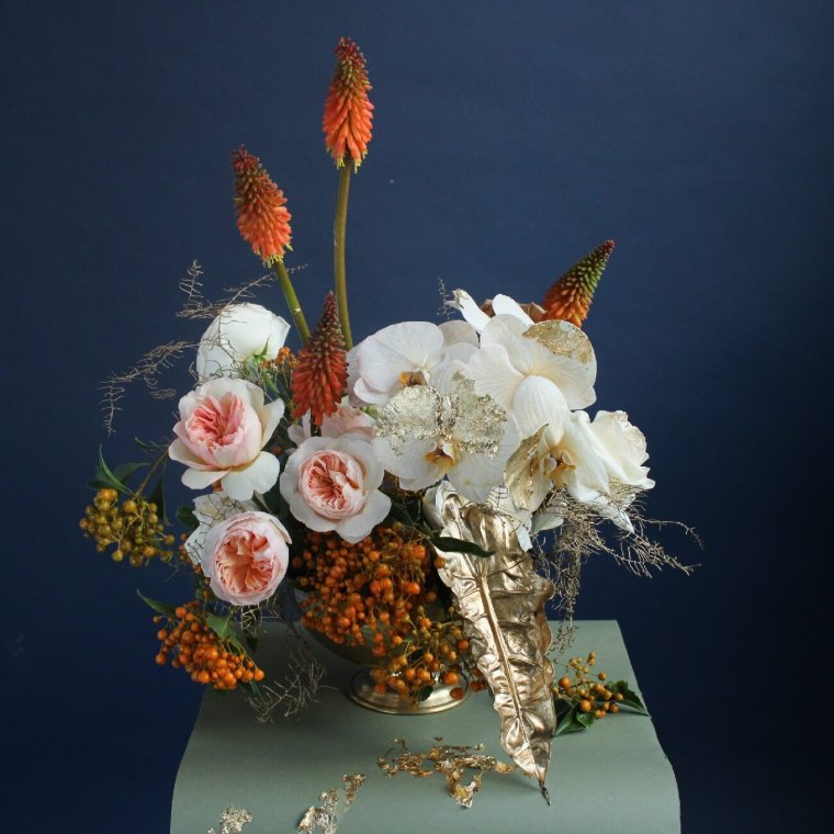 Lacy Bird флористика композиция