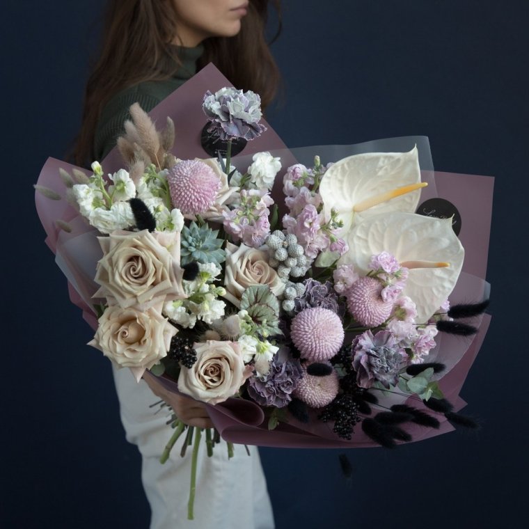 Раскидистый букет мастер класс