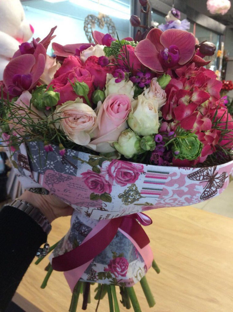 Фото букет доход