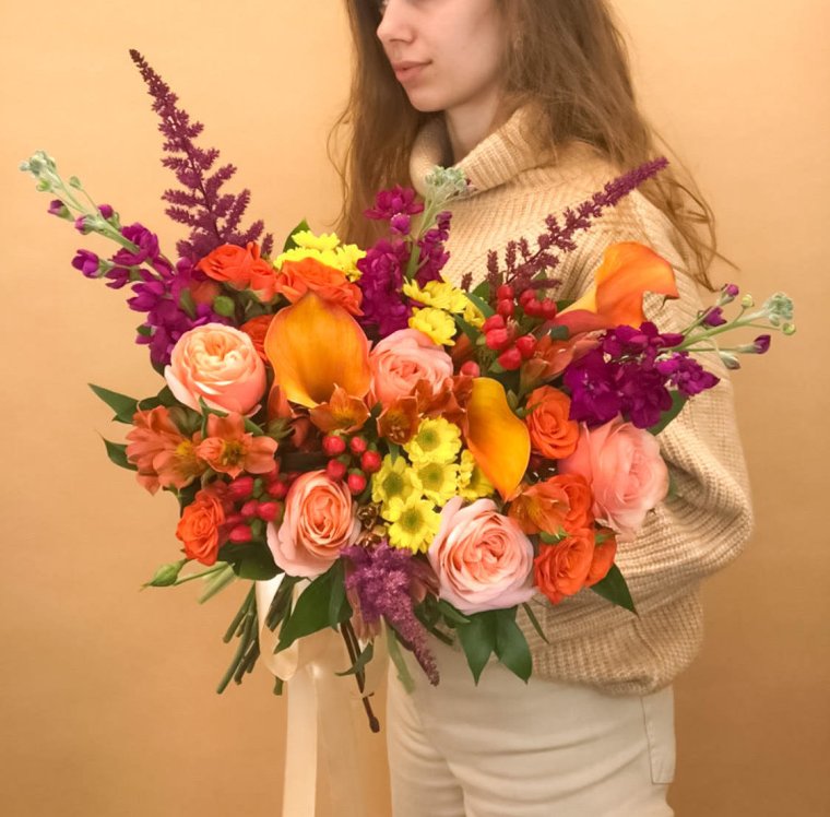 Букет цветов 1 марта