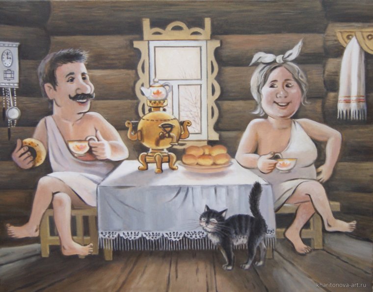 Картины для бани