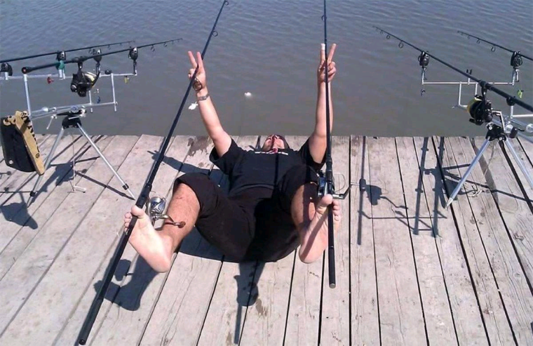 Приколы на рыбалке