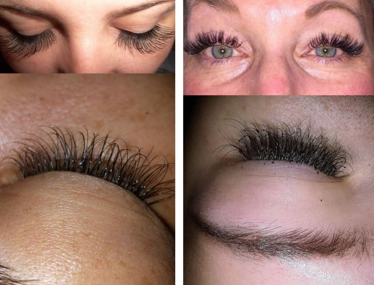 Некрасивые ресницы