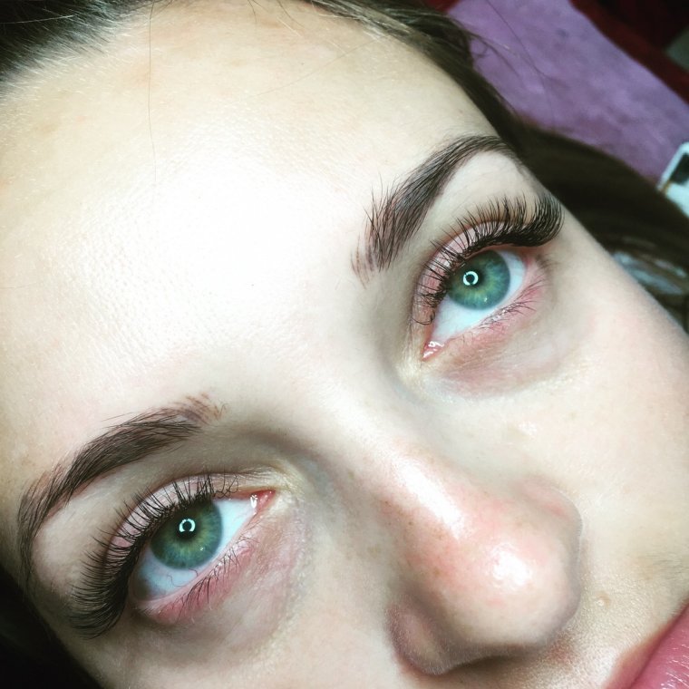 Ресницы 1д неудачные