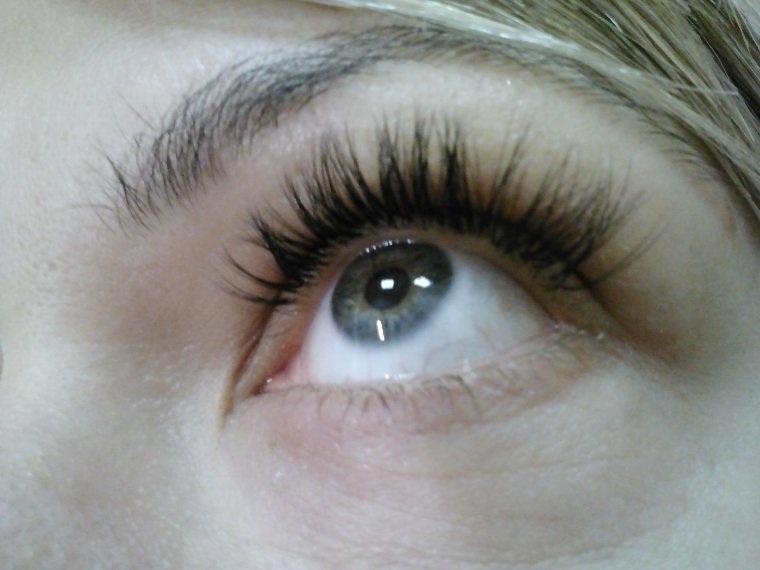 Кучерявые брови и ресницы