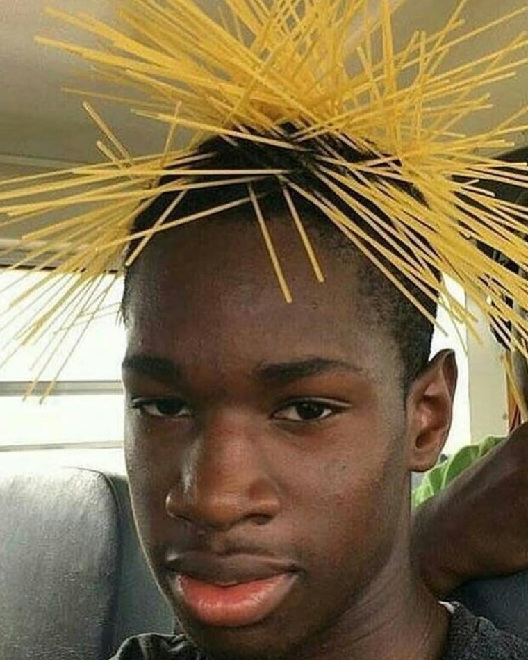 Веселый негр