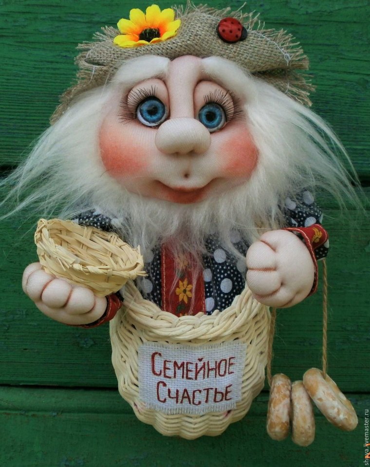 Чулочная кукла Домовой