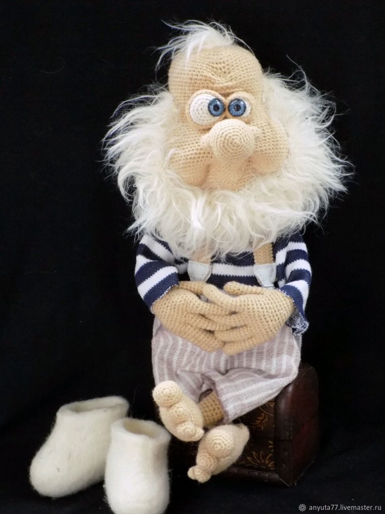 Вязаные игрушки домовые