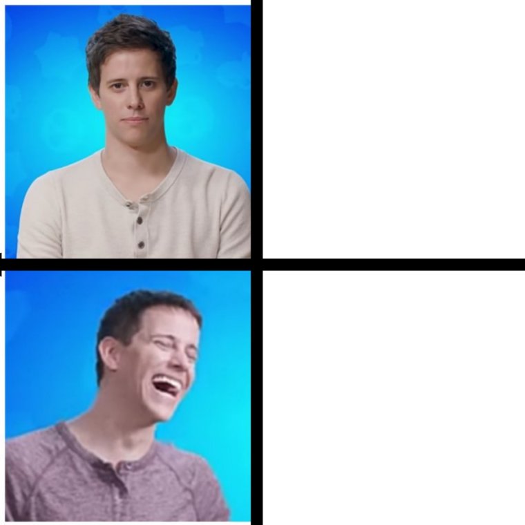 Шаблон мема с негром