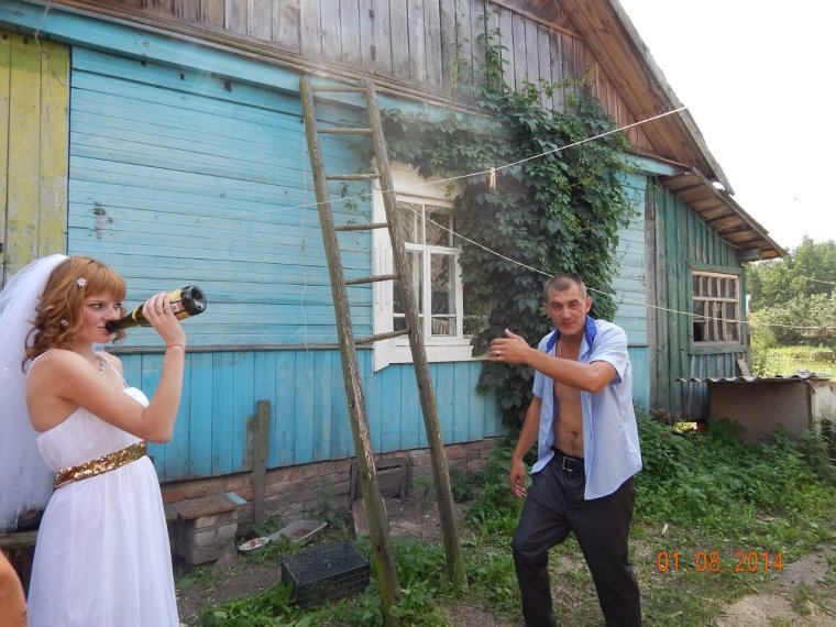 Свадьба в деревне