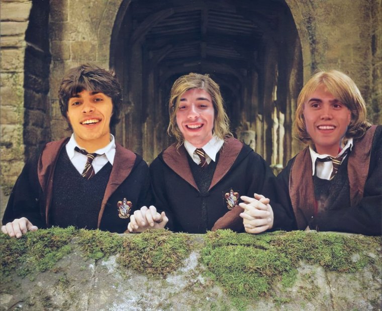 Узник Азкабана Гермиона, Драко, Рон и Гарри