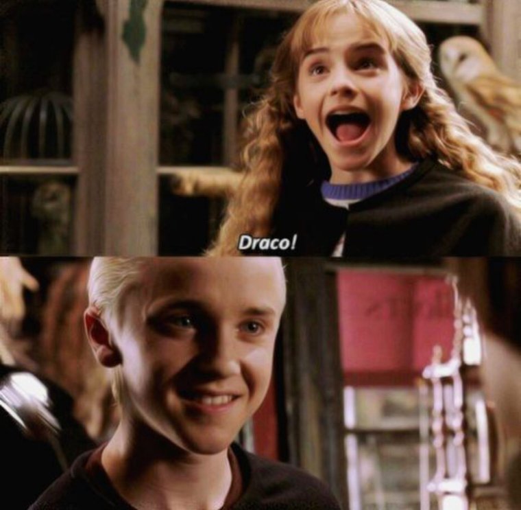 Драко Малфой и Гермиона Грейнджер мемы