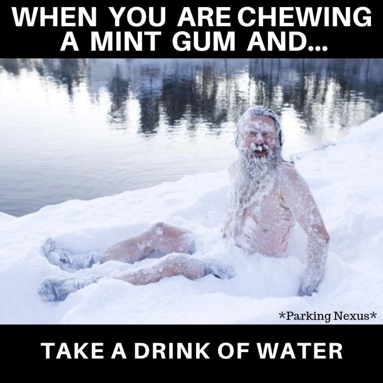 Человек в снегу