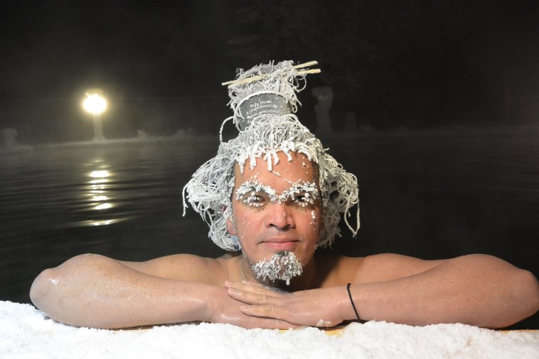 Замерзшее лицо