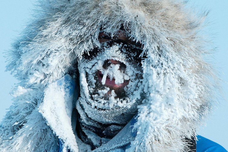 Волосы сосульками