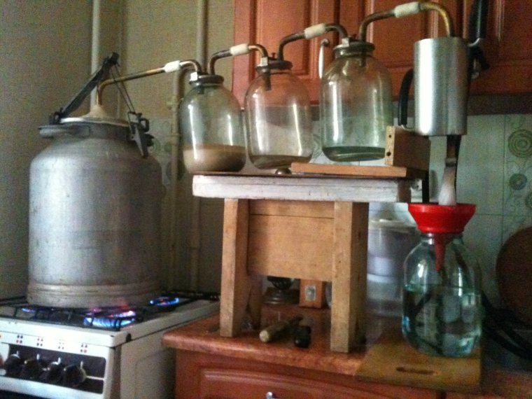 Самодельный самогонный аппарат