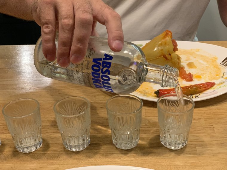 Дегустация водки