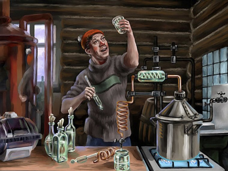 Самогонный аппарат Самогонщики